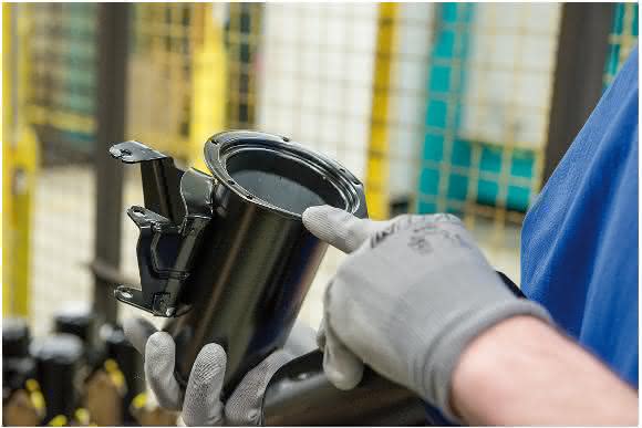 Kontrolle der beschichteten Filtertöpfe Kontrolle der beschichteten Filtertöpfe