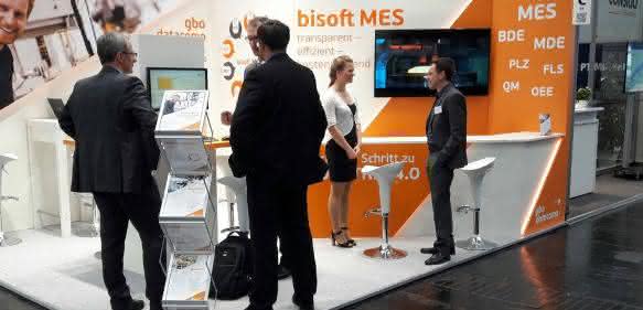 gbo Messestand auf der HMI 2017