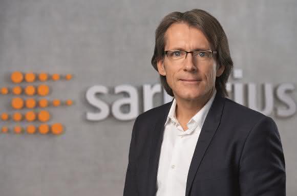 Dr. Joachim Kreuzburg, Vorstandsvorsitzender der Sartorius AG.