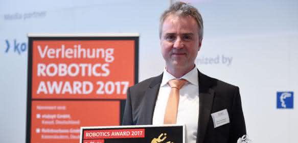 HANNOVER MESSE 2017: fleXstructures gewinnt ROBOTICS AWARD 2017