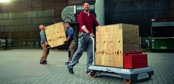 Mobiles Transport- und Beladesystem