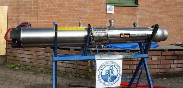 Brunnenpumpe aus der E6-Serie von Caprari