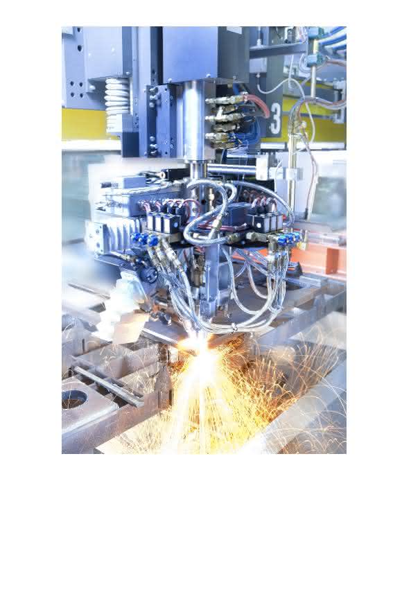 Systemlösung Brennschneidsystem Bürkert