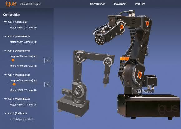 Hannover Messe 2017: Roboter ab 5.000 Euro frei konfigurieren