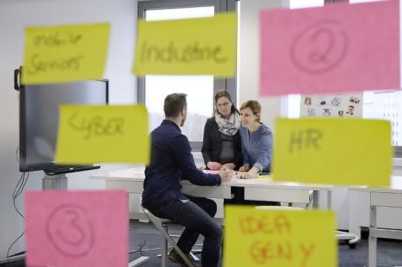 Blick in Ideation Hub von VW