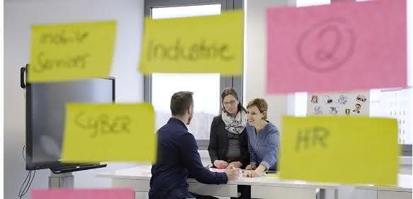 Blick in Ideation Hub von VW