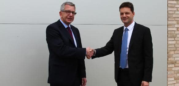 Jürgen Göhringer und Dietmar Binert