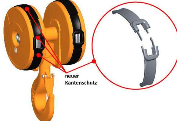 Seilschutz: Abus optimiert Abdeckhauben