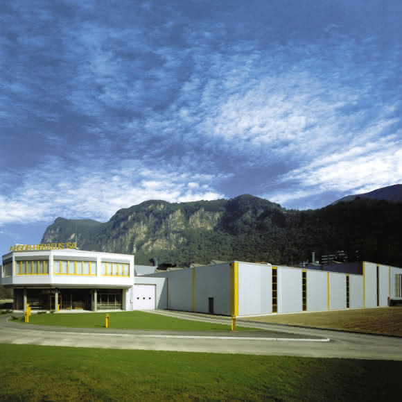Argor-Heraeus Standort in Mendrisio, Schweiz Argor-Heraeus Standort in Mendrisio, Schweiz