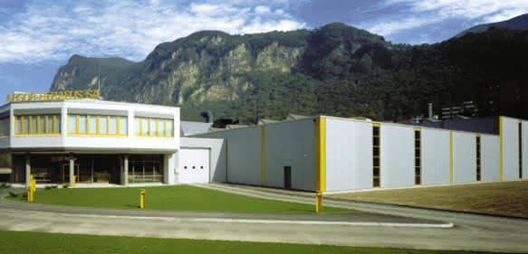 Argor-Heraeus Standort in Mendrisio, Schweiz