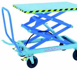 Scherenhubtischwagen