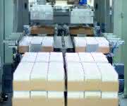 Depalettieren der Kartontrays Depalettieren der Kartontrays