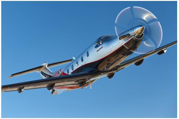 Pilatus Turboprop-Mehrzweckflugzeug PC-12 Pilatus Turboprop-Mehrzweckflugzeug PC-12