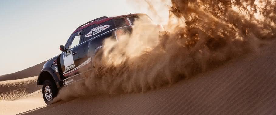 Rallye Dakar 2017: Mini im Sand Rallye Dakar 2017: Mini im Sand