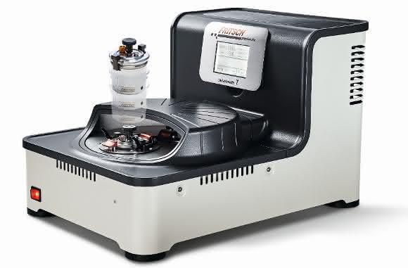 Die Planeten-Mikromühle Pulverisette 7 premium line für kleine Probenmengen.