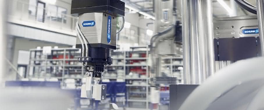 Digitalisierung der Montageautomation bei Schunk