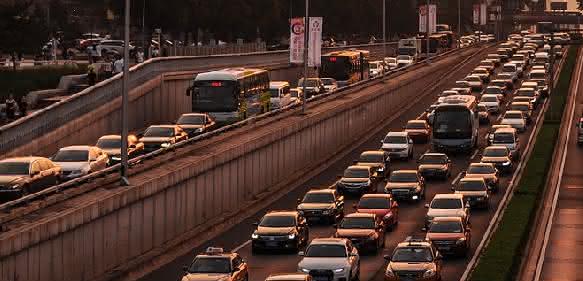 Stau in Beijing