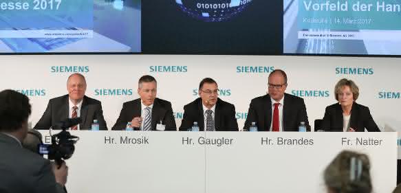Siemens Pressekonferenz Karlsruhe