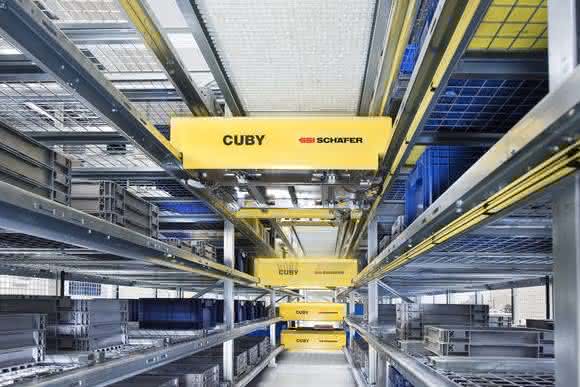 Einebenen-Shuttle Systems Cuby