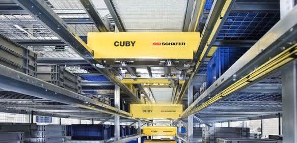 Einebenen-Shuttle Systems Cuby