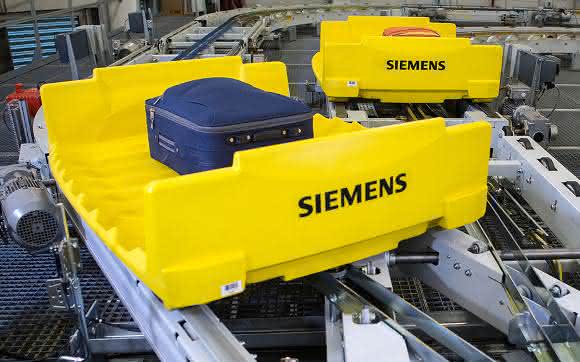 Siemens Flughafen Paris Tray