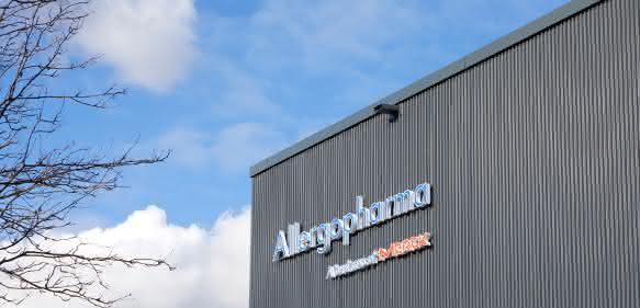 Produktionsgebäude von Allergopharma