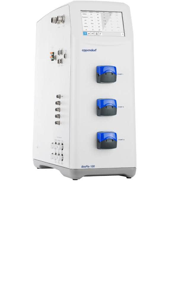 Die neue BioFlo 120 Bioprozess-Steuerungseinheit.