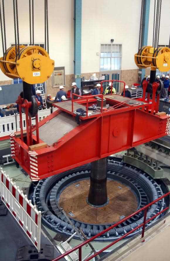 Konecranes Schluchseewerk Krananlage Konecranes Schluchseewerk Krananlage