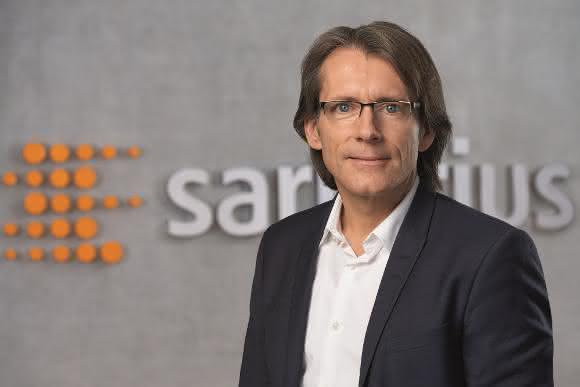 Sartorius-Konzernchef Dr. Joachim Kreuzburg: „Besonders stark expandiert weiterhin unsere Sparte Bioprocess-Solutions.“