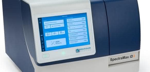 Der SpectraMax® iD3 ist ein Multi-Mode-Mikroplatten-Reader, der sich perfekt an die Nutzerbedürfnisse anpassen lässt. Der SpectraMax® iD3 ist ein Multi-Mode-Mikroplatten-Reader, der sich perfekt an die Nutzerbedürfnisse anpassen lässt.