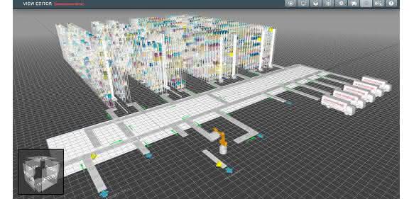 Swisslog SynQ 3D Visualization