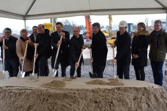 Spatenstich Customer & Technology Center Spatenstich Customer & Technology Center Weidmüller Detmold
