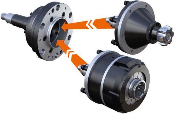 Spannsystem mit Schnellwechsel-Zugeinheit
