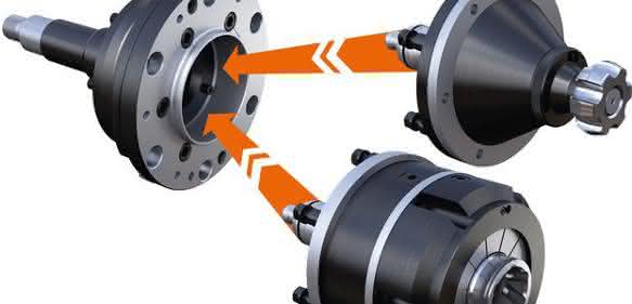 Spannsystem mit Schnellwechsel-Zugeinheit