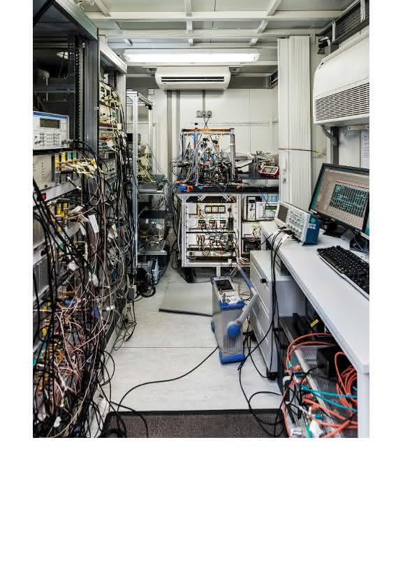 Die transportable optische Atomuhr befindet sich in diesem Anhänger. (Abb. PTB)