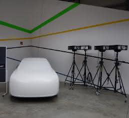 Fahrzeugentwicklung: Fahrzeugmodule vergleichen mittels 3D-Lichtprojektionen