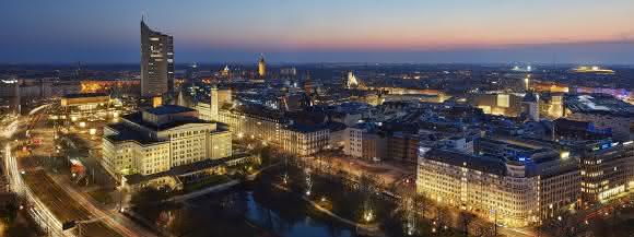 Leipzig Skyline Leipzig Skyline