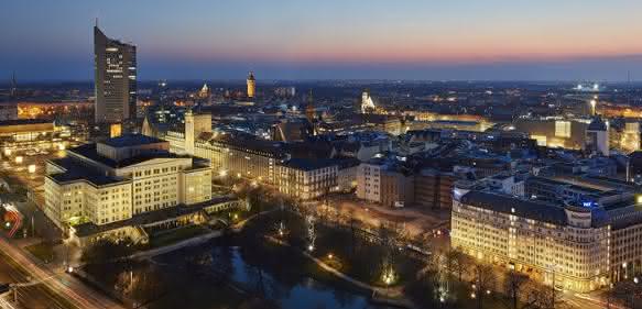 Leipzig Skyline