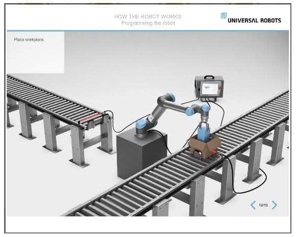 UR-Roboterarm programmieren