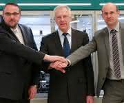 Rüdiger Timmermann, Karl-Heinz Lachmann und Jochen Seidler (v.l.)