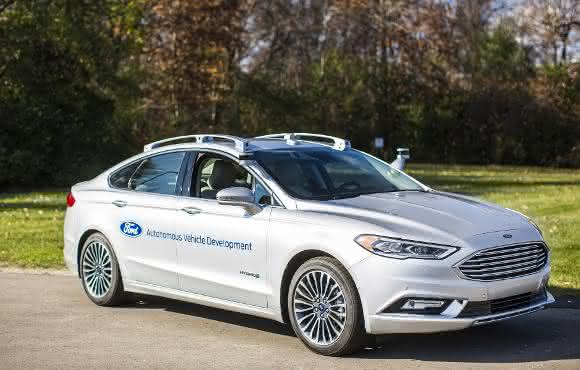 Ford testwagen autonomes Fahren