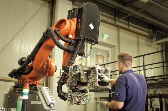 Kuka Roboter bei BMW Kuka Roboter bei BMW