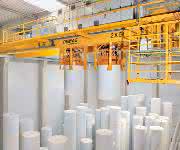 Demag-Prozesskran Papierfabrik Demag-Prozesskran Papierfabrik