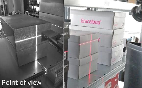 Magazino Toru Cube Laserlinien Magazino Toru Cube Laserlinien