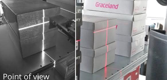 Magazino Toru Cube Laserlinien Magazino Toru Cube Laserlinien