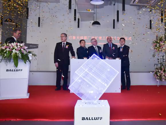 Eröffnungsfeier Eröffnungsfeier Erweiterungsbau Balluff China