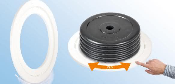 Xiros Polymer-Rundtischlager Igus