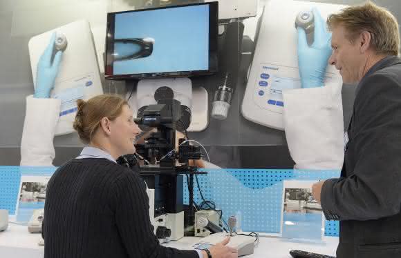 Im LabUSER Ausstellerforum gibt es Wissen aus erster Hand. (Bild: Deutsche Messe AG)