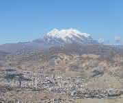 Nevado Illimani in Bolivien