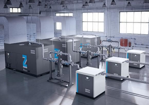 Atlas Copco Druckluftstation Druckluftstation Atlas Copco